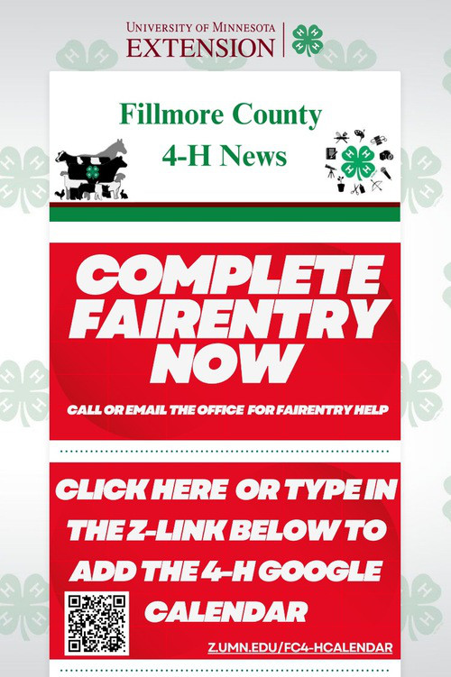 Fillmore County 4-H News