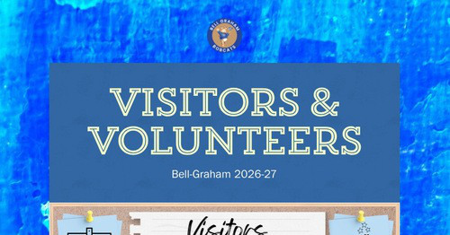 Visitors & Volunteers