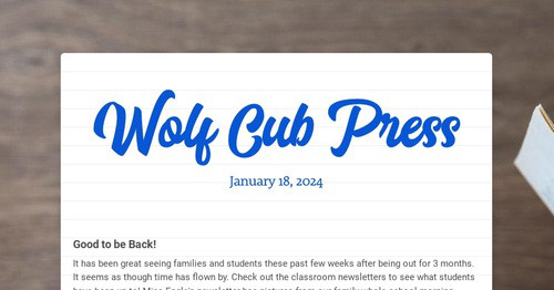 Wolf Cub Press