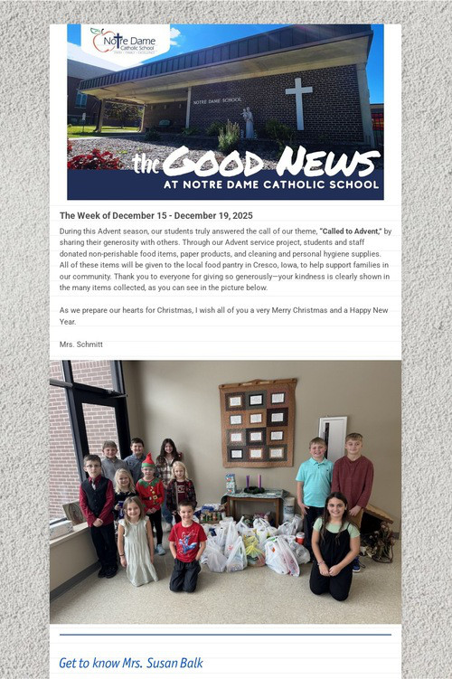 The Good News