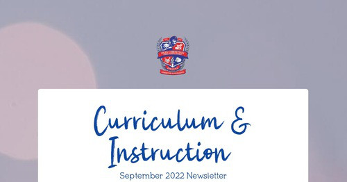 Curriculum & Instruction