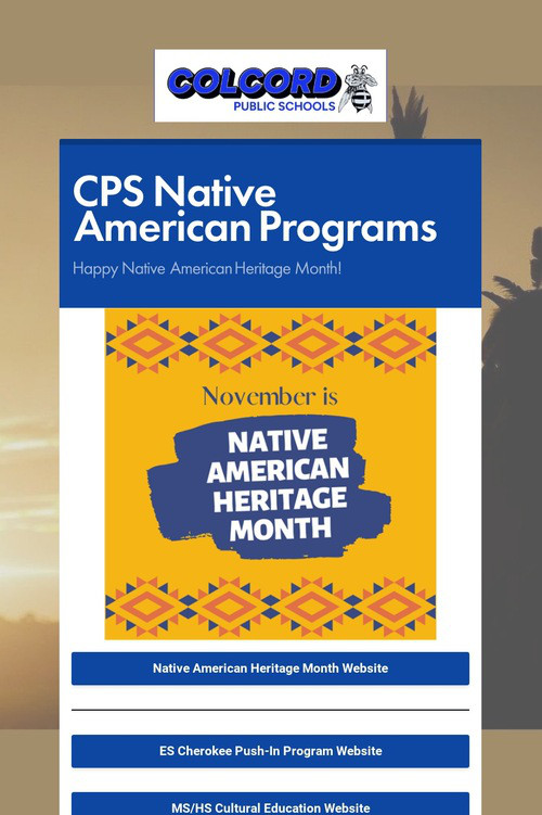 NAHM 2022- NA Programs