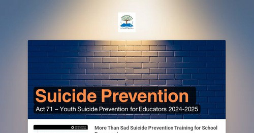 Suicide Prevention