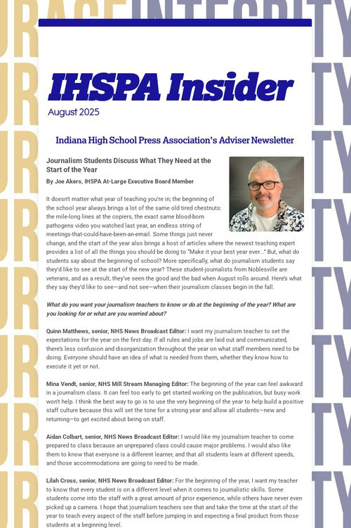 IHSPA Insider