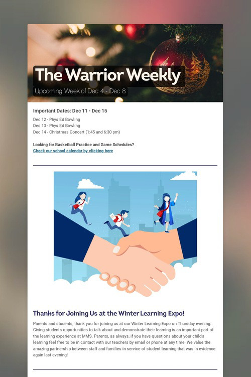 The Warrior Weekly