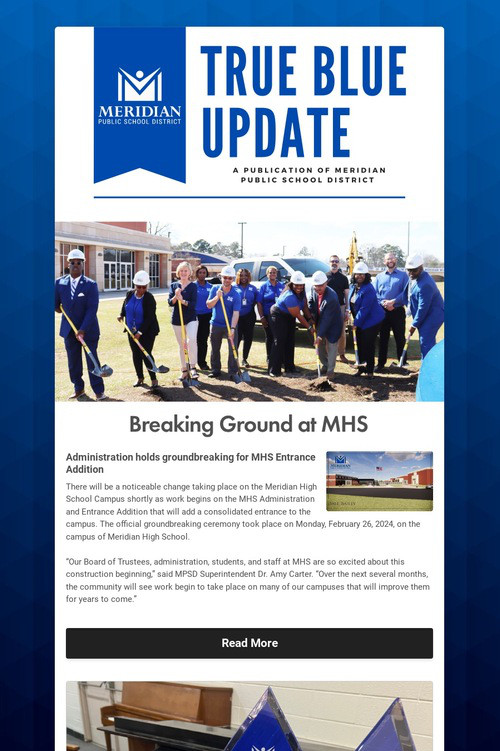 MPSD True Blue Update