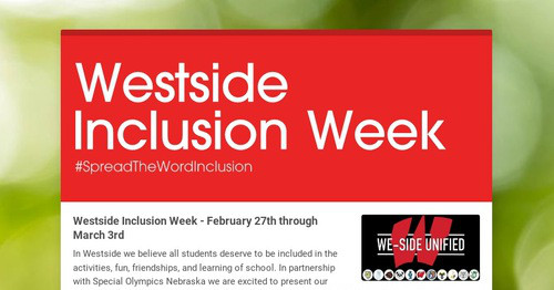 Westside Inclusion Week
