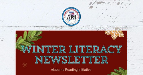 Winter Literacy Newsletter