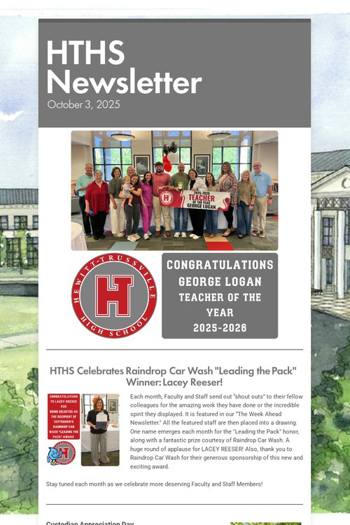HTHS Newsletter