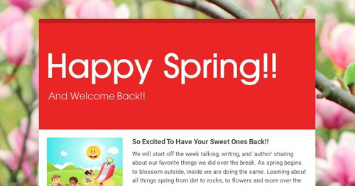 Design newsletters to spread the word online | Smore
