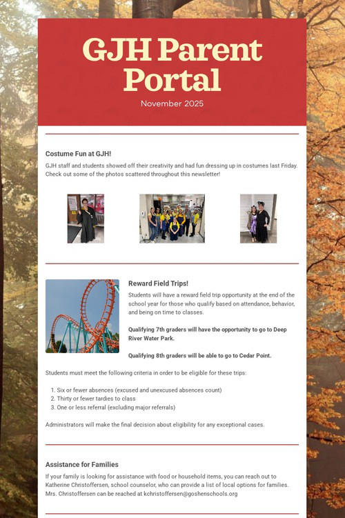 GJH Parent Portal
