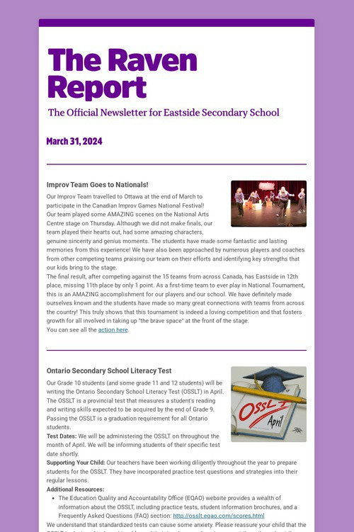 The Raven Report