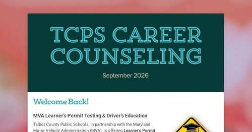 TCPS Career Counseling
