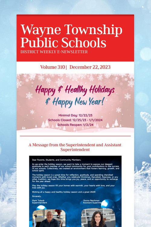 Wayne Township Public Schools