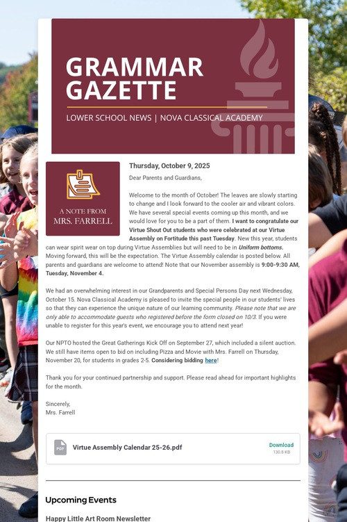 GRAMMAR GAZETTE