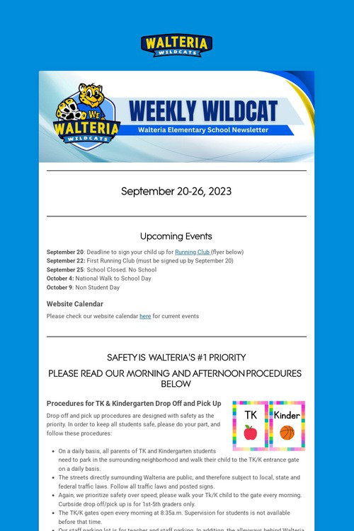 Weekly Wildcat