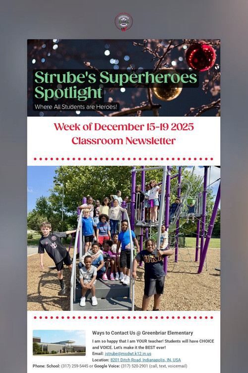 Strube's Superheroes Spotlight