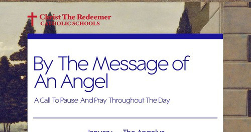 By The Message of An Angel