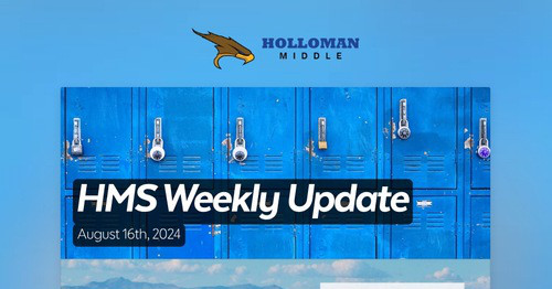 HMS Weekly Update