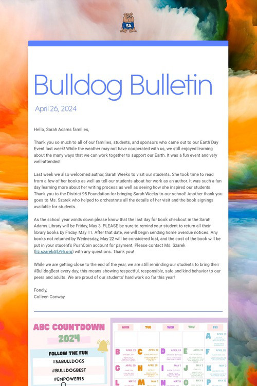 Bulldog Bulletin