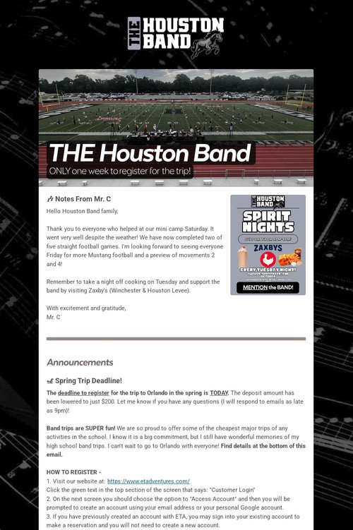 THE Houston Band