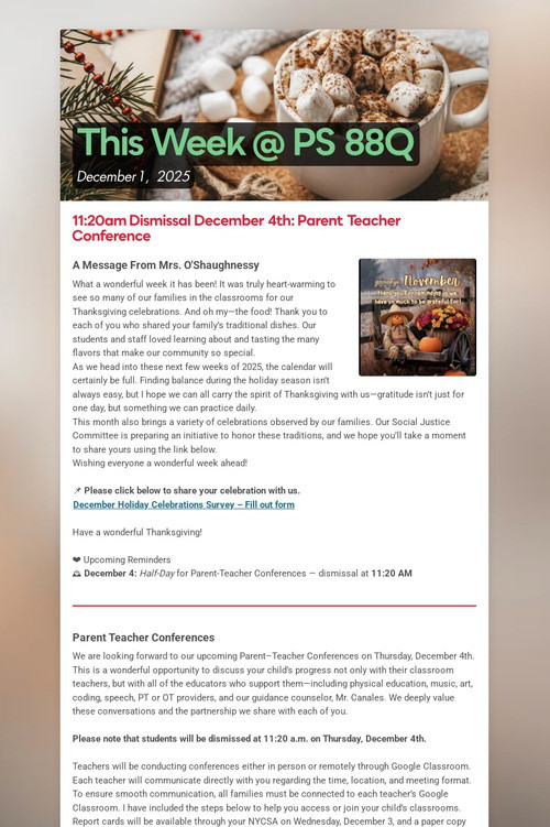 This Week @ PS 88Q