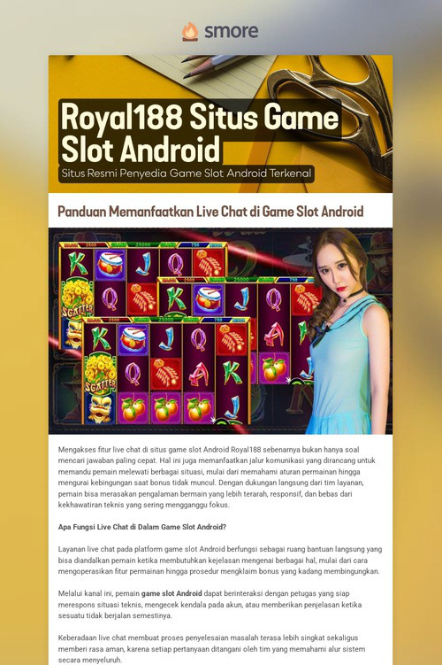 Royal188 Situs Game Slot Android