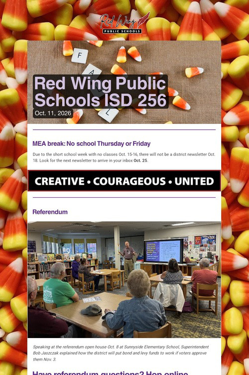 Red Wing Public Schools ISD 256