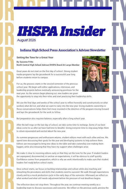 IHSPA Insider