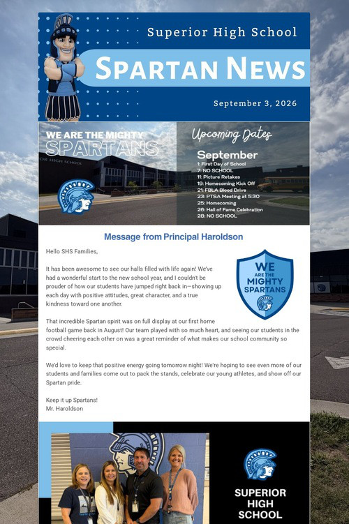 SHS Family News