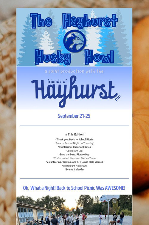 The Hayhurst Husky Howl