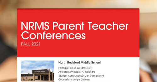 NRMS Parent Teacher Conferences