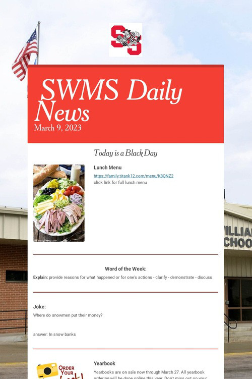 SWMS Daily News