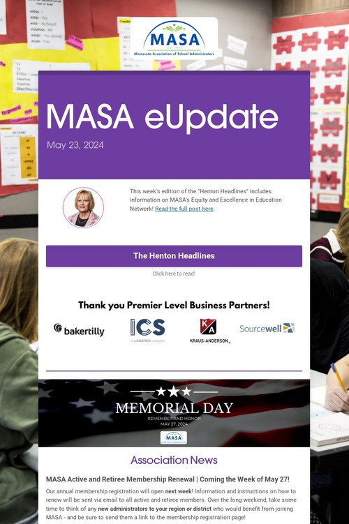 MASA eUpdate