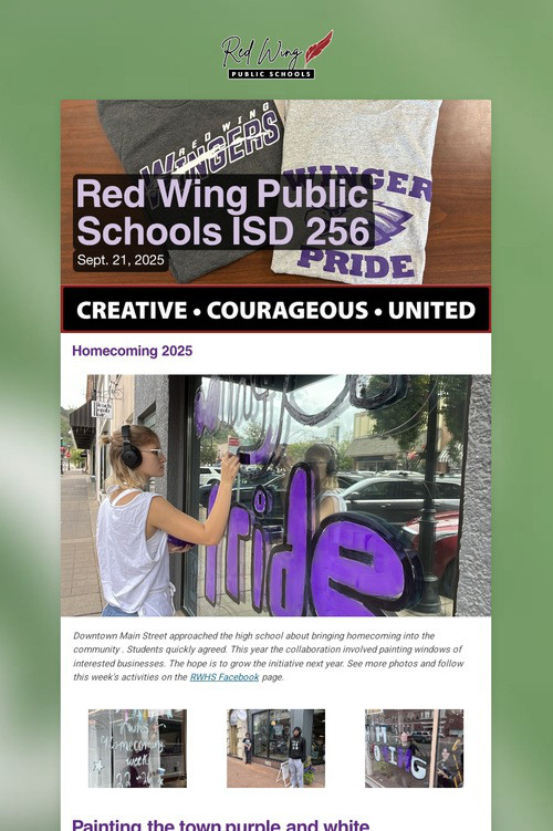 Red Wing Public Schools ISD 256