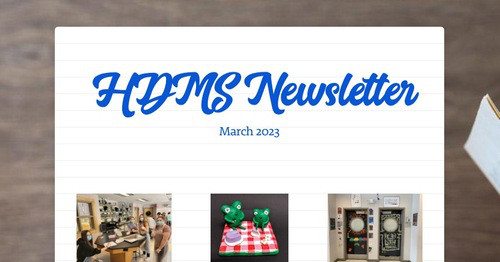 HDMS Newsletter