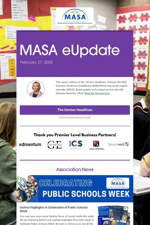 MASA eUpdate