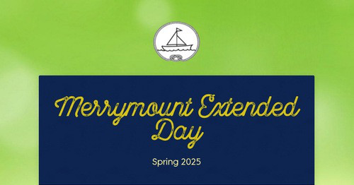 Merrymount Extended Day