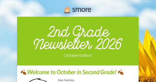 2nd Grade Newsletter 2026