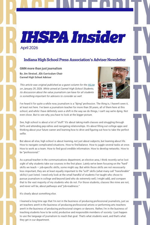 IHSPA Insider