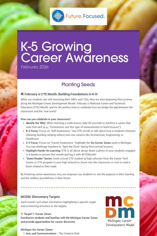 K-5 Growing Career Awareness