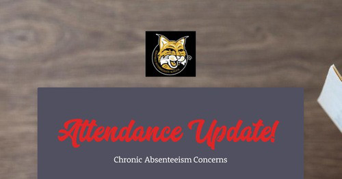 Attendance Update!