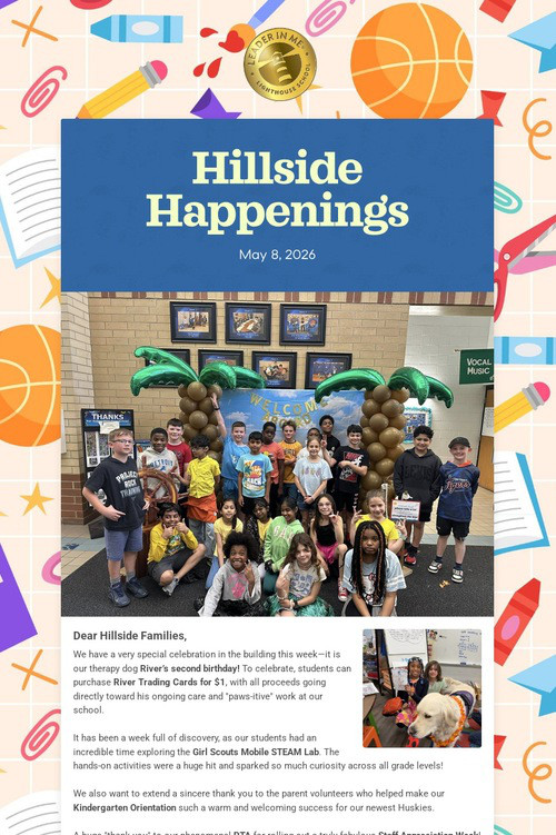 Hillside Happenings