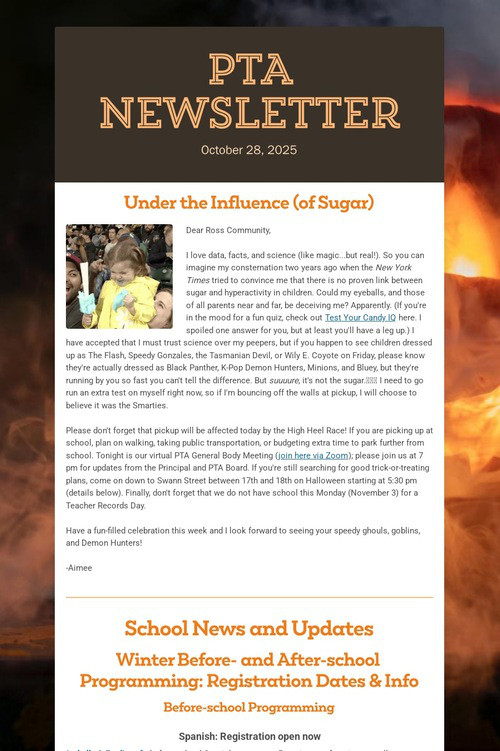 PTA Newsletter
