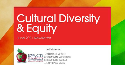 Cultural Diversity & Equity