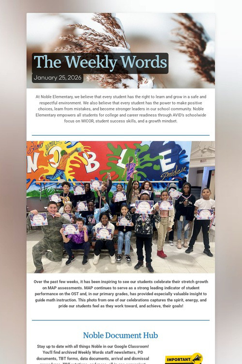 The Weekly Words