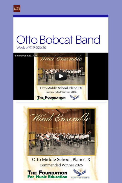 Otto Bobcat Band