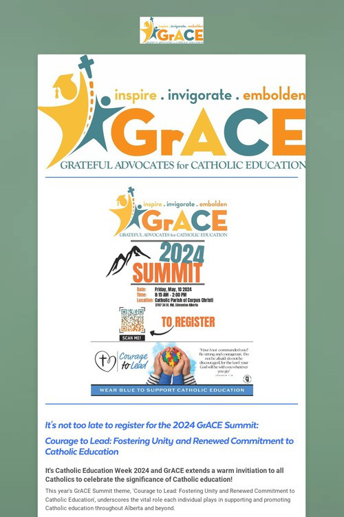 GrACE Summit 2024:Courage to Lead
