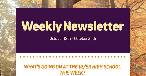 Weekly Newsletter