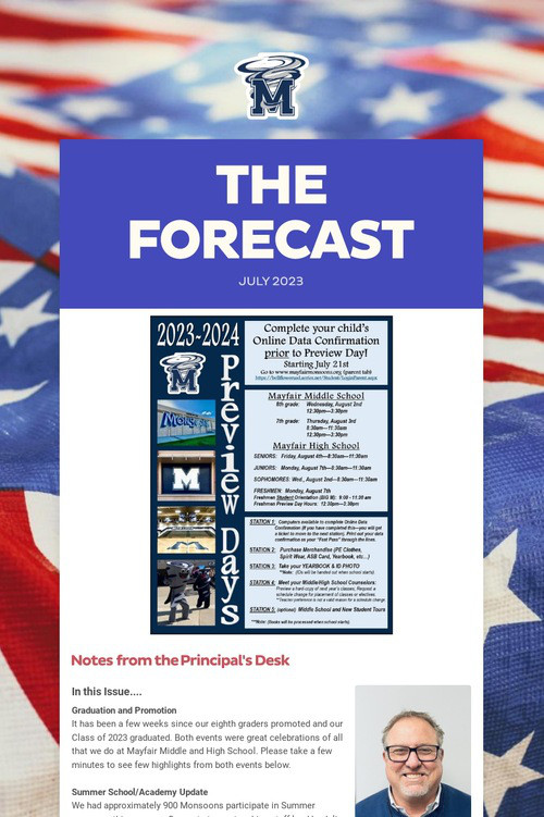THE FORECAST
